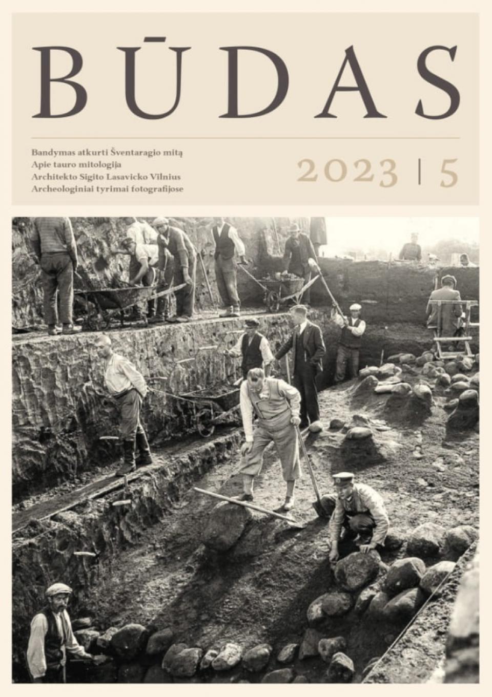Žurnalas „Būdas, 2023, 5 (212), 34-53“, 2023 m.