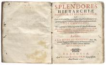 Splendores hierarchiae politicae et ecclesiasticae [...] LM-73