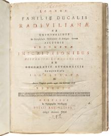 Icones familiae ducalis Radivilianae [...] LM-84