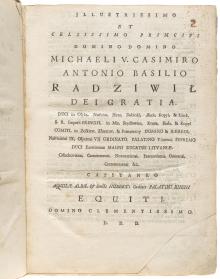 Icones familiae ducalis Radivilianae [...] LM-84