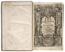 Jus Provinciale Ducatus Prussiae. [...] LM-10