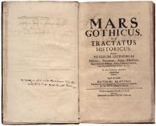 Mars Gothicus, id est tractatus historicus [...]  LM-24