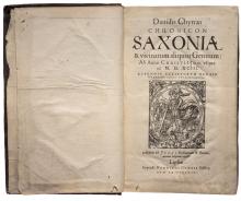 Chronicon Saxoniae & vicinarum aliquot Gentium [...] LM-18