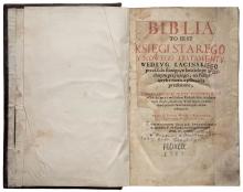 Biblia to Iest Księgi Starego y Nowego Testamentu, Według. [...] LM-19