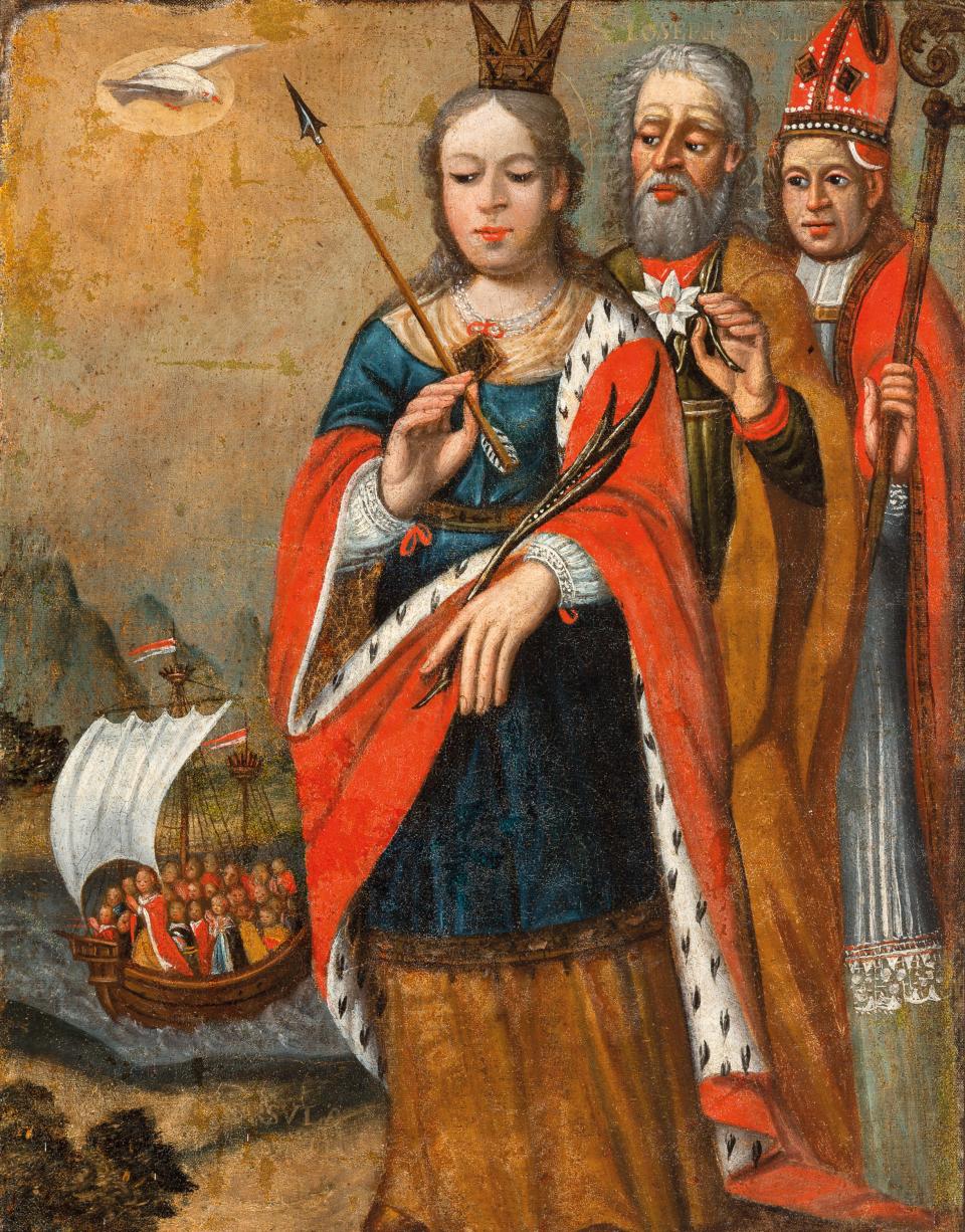 Šv. Uršulė su Šv. Juozapu ir Šv. Stanislovu