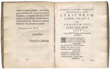 Lyricorum libri IV [...] LM-94