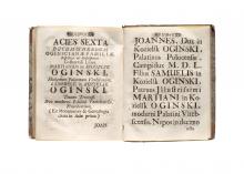 *Ignac z Kozielsk Oginski.* […] LM-142