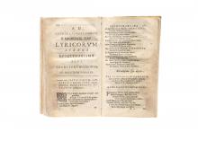 Lyricorvm Lib. IV […] LM-121