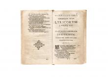 Lyricorvm Lib. IV […] LM-121