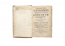 Catalogus historico-criticus librorum rariorum […] LM-170