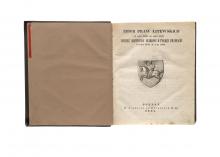 Zbior praw litewskich […] LM-185