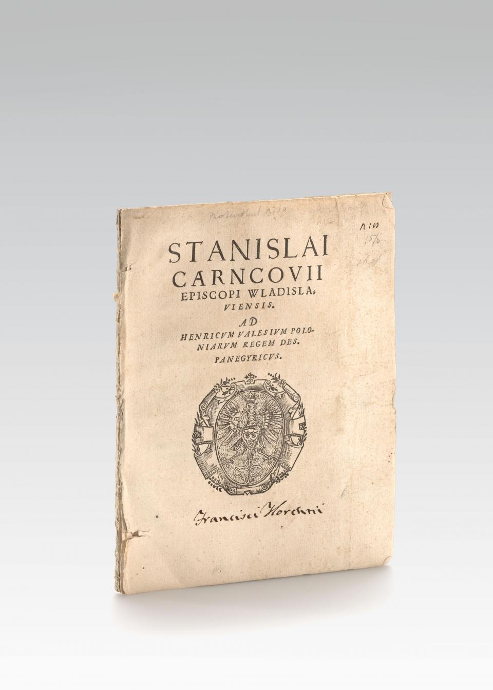 Stanislai Carncovii Episcopi Vladislauiensis […] LM-259