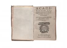 Academiarum universi terrarum orbis libri tres, nunc recens locupletati & recogniti LM-268