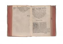Academiarum universi terrarum orbis libri tres, nunc recens locupletati & recogniti LM-268