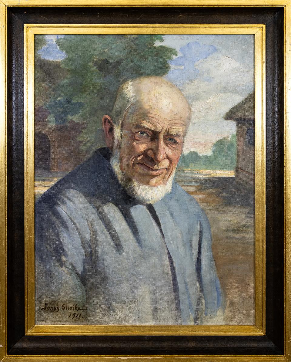 Seno bavaro portretas